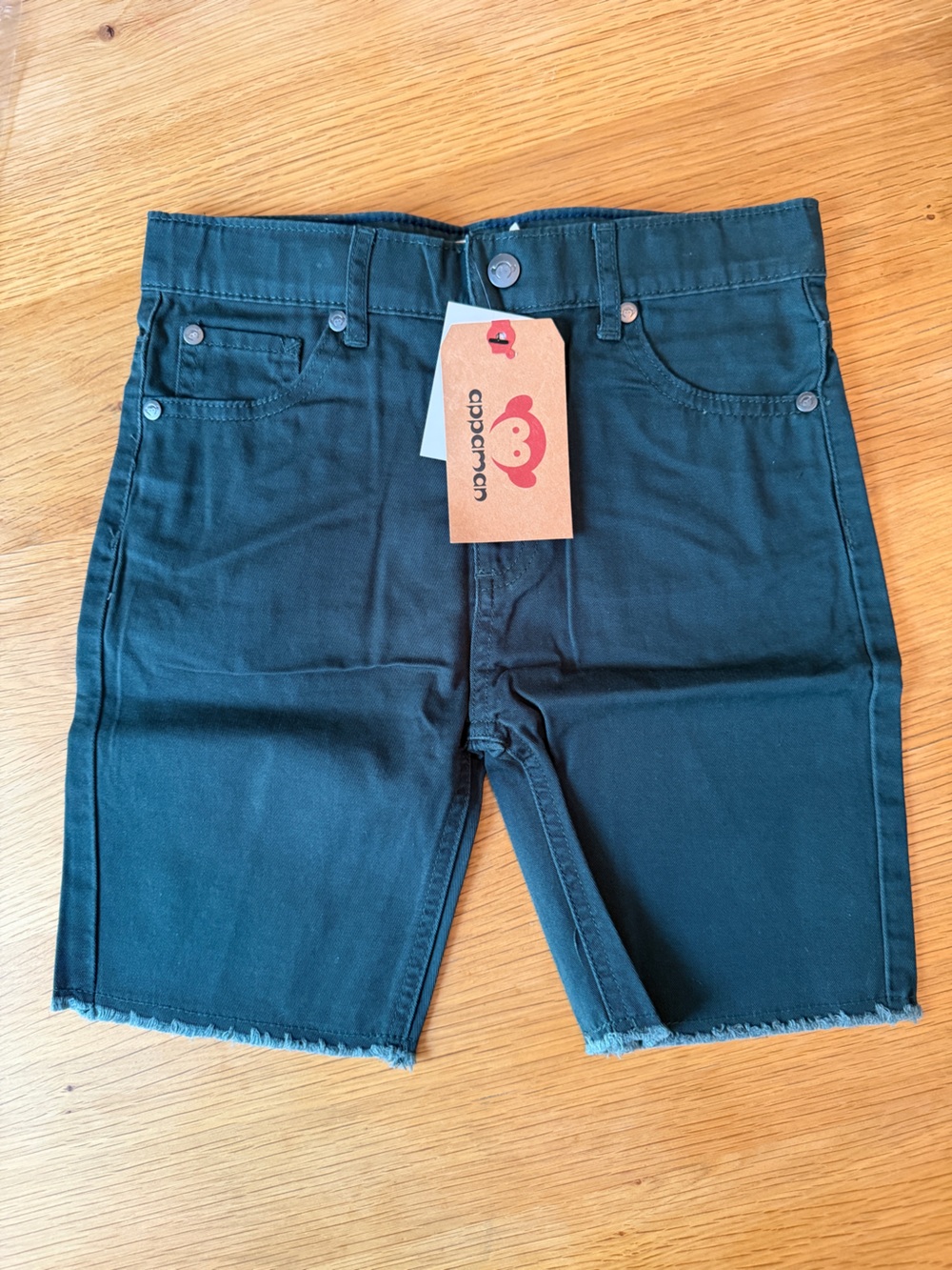 Appaman Kids Duck Green Shorts - Size 8